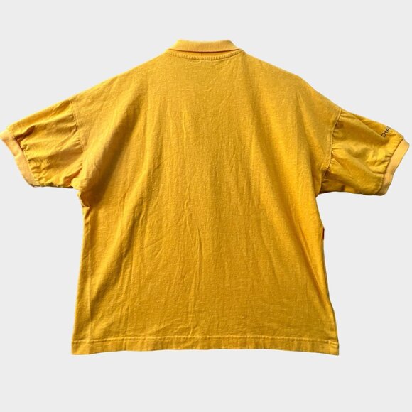 Vintage Lay's Potato Chips Polo Shirt Challenge 93 Mens Large Yellow Spell Out - Picture 5 of 11